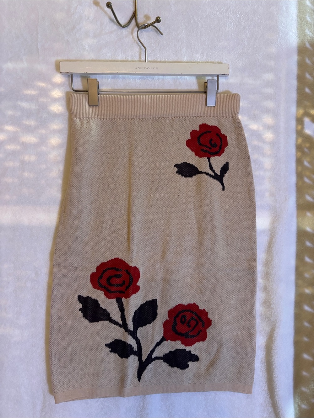 OXKNIT medium rose 2 piece set NWT - Picture 4 of 8